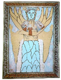 Illuminated HIldegard Maunscript