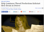 Susan Froyd blogs about Luminous Thread